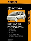 1993 Toyota Previa Factory Shop Service Manual. Fixed Price $107.50.