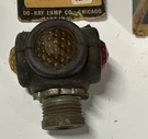 Vintage Doray Triple Jewel Marker Clearance Lamp Old Travel Trailer Truck Light. Fixed Price $79.95.