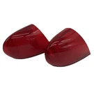 Lh&rh Pair Packard Rear Tail Light Lenses Red For 1954-1955 Clipper. Fixed Price $329.99.