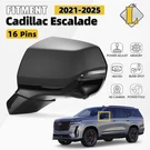 Side Mirror For 2021-2024 Cadillac Escalade &yukon Suburban W/bsd Left 16 Pin. Fixed Price $233.99.