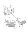 Genuine Vw E-golf R32 Gti Rabbit Trim For Tail Light 5G0945309D. Fixed Price $14.47.