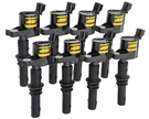 Jegs 40134-8 Coil On Plugs 2005-2008 Ford 4.6L/5.4L 3V. Fixed Price $129.99.