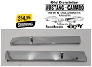 Ford Mustang Fastback Vent Slides - Pair. Fixed Price $89.99.