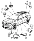 Genuine Mopar Door Module Left 68225101AD. Fixed Price $180.29.