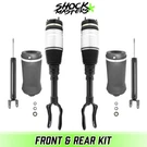 Front Air Struts & Rear Springs W/ Shocks For 2011-2015 Jeep Grand Cherokee. Fixed Price $399.00.