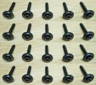 20 Black Kick Panel Screws! For Old School Classic/vintage Vehicles-car Pickup. Fixed Price $29.50.