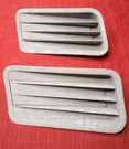 Vintage Mustang Original Used Right Handed Quarter Panel Ornament Inserts. Fixed Price $49.99.