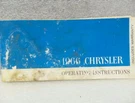 Chrysler Chrys-std 1966 Owners Manual 16276. Fixed Price $16.99.