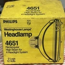Phillips Westinghouse Lamps Headlight 4651. Fixed Price $20.00.
