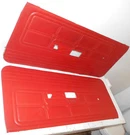 1971 1972 Mustang Fastback Coupe Boss Orig Lh+rh Vermillion Interior Door Panels. Fixed Price $199.00.