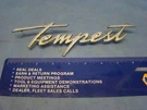 1961-64 Original Vintage Pontiac Tempest Emblem Nos Oem Gm Made Usa 539695. Fixed Price $90.00.