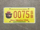New Mexico - Smokey The Bear License Plate. Fixed Price $229.95.