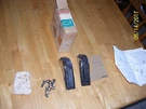Chevrolet Chevelle Malibu 1973 Rear Nos Bumper Guards New In Box Gm Part #994371. Fixed Price $50.00.