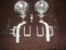 Nos 1949-1954 Chevrolet-guide 2025-A 6-VOLT Fog Lights, Switch, Brackets. Fixed Price $600.00.