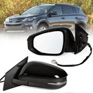 Left Driver Side Mirror Fits 2013-2015 Toyota RAV4 With Power Heated Turn Signal. Fixed Price $88.94.