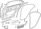 Genuine Mercedes-benz Reinforcement Impact Prot 214-730-92-02. Fixed Price $241.02.