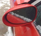 2007 2008 Saturn Sky Driver Left Side View Mirror Power 74U Red Body Mount.. Fixed Price $81.00.