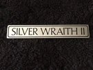 Rolls-royce Silver Wraith Ii 1977-80 Chrome Black Boot Trunk Badge UB33784 Oem. Fixed Price $195.00.