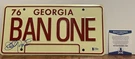Sally Field Signed Smokey The Bandit Carrie License Plate Beckett Bas. Fixed Price $199.99.