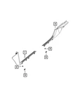 Genuine Mopar Scuff Plate Left 1LY27TX7AB. Fixed Price $34.61.