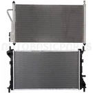 2005-2007 Ford Focus 2.0L 2.3L Aluminum Radiator & Ac Condenser Cooling Kit. Fixed Price $108.88.