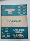 1969 Chevrolet Corvair Chassis Shop Manual Supplement St 132-69. Fixed Price $8.40.