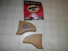 1959 Nos Ford Fender Skirt Scuff Pads Sp 18 Fox Craft Galaxie 500 Sunliner. Fixed Price $49.00.