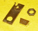 1967 Mustang Gt Fastback Coupe Convertible Orig Fog Light Switch Knob Bracket. Fixed Price $79.00.
