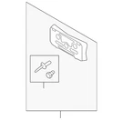 Genuine Ford Bracket License Plate DE9Z17A385AA. Fixed Price $43.43.