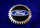 Metal Ford Blue Oval Grille Badge Sign Truck Mustang Galaxie Falcon Bronco. Fixed Price $29.95.