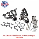 Stainless S10 Truck Turbo Headers For Conversion Swap Chevy LS1 Sonoma Engine. Fixed Price $180.99.