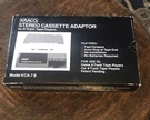 Vintage Kraco Stereo Cassette Adapter For 8-TRACK Tape Player Model KCA-7. Fixed Price $25.00.