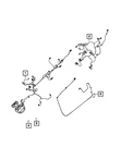 Genuine Mopar Front Door Wiring Left 68105509AG. Fixed Price $103.50.