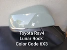 New Lunar Rock Passenger Rh Mirror Fits 19-24 Toyota RAV4 Xle & Bsm/signal. Fixed Price $238.84.