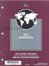1997 Ford Expedition Service Advisor Training Manual Original Oem. Fixed Price $21.95.