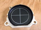 1967 Ford Mustang Clock Delete Plate C7ZF-15A005. Fixed Price $35.00.