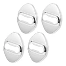 Autohaux 4PCS Car Door 7X5.4X0.8CM / 2.76"X2.13"X0.31"(L*W*H), Silver Tone. Fixed Price $20.76.