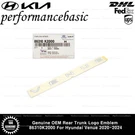 Genuine Rear Trunk Logo Emblem 86310K2000 For Hyundai Venue 2020-2024. Fixed Price $25.00.