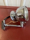 Vintage Accessory Chrome Cowl Spotlight With Sideview Mirror 1930 's 1940. Fixed Price $184.99.