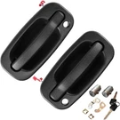 Front Exterior Door Handle With Locks Compatible 1999-2006 Chevy Black. Fixed Price $35.79.