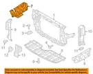 Kia Oem 15-16 Sedona Splash Shield-engine Side Right 29120A9000. Fixed Price $39.09.