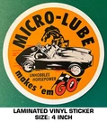 Micro-lube Unhobbles Horsepower Laminated Vinyl Decal Sticker Racing-ac Cobra. Fixed Price $9.48.