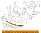 Chevrolet Gm Oem 2016 Volt Front Bumper Grille-lower Deflector 23142930. Fixed Price $110.16.