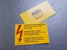 Genuine Mercedes-benz Danger! High Voltage Sticker A1235849321. Fixed Price $10.56.