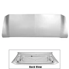 1967 1968 Mustang Fastback Trunk Lid Aluminum Skin W/metal Under Support 3649HE. Fixed Price $924.99.