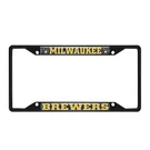 Fanmats 31311 Milwaukee Brewers Mlb Team License Plate Frame - Black. Fixed Price $18.98.
