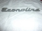 Ford Vintage Econoline Script Emblem C4UB-8920978 With All Studs. Fixed Price $45.00.
