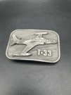 Lockheed T-33 Shooting Star Trainer Aircraft Military Usaf Vintage Belt Buckle. Fixed Price $70.21.