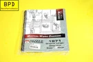 Scott Drake 1971 Mustang Wiring Diagram Manual Large Format MP-7-P. Fixed Price $49.99.