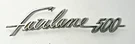 Ford Fairlane 500 Fender Emblem Vintage Script 1960 #C0AB-16098. Fixed Price $35.00.